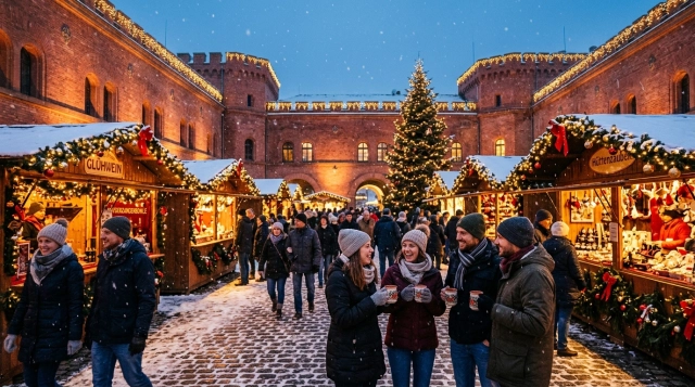 Germersheimer Weihnachtsmarkt 2026 – Termine, Programm & Festungszauber im Hufeisen