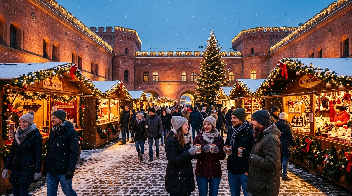 Germersheimer Weihnachtsmarkt 2026 – Termine, Programm & Festungszauber im Hufeisen