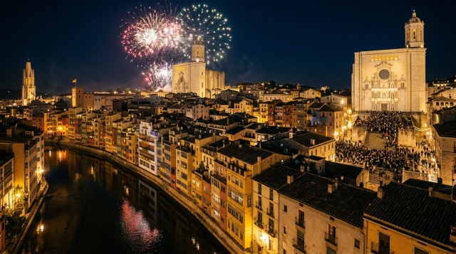 Silvester in Girona (Spanien) 2026/2027: Feiern, Programm & Highlights