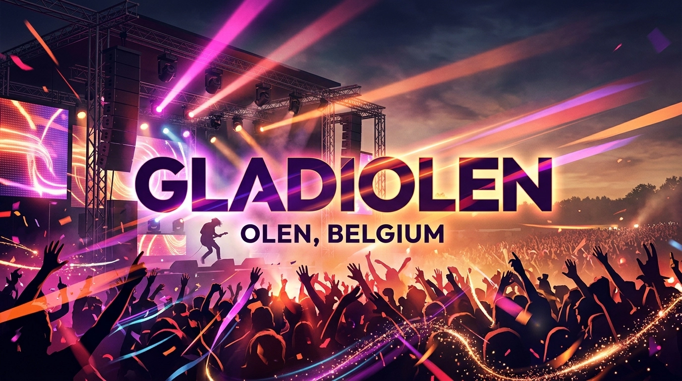 Gladiolen Festival 2027 in Olen (Belgien) – Termine, Line-up & Tipps