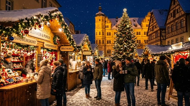 Glauchauer Weihnachtsmarkt 2026 – Historisches Flair & Märchenzauber