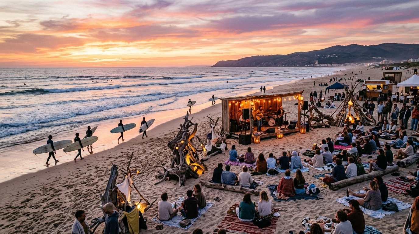 Gliding Barnacles Festival 2026: Surf und Musik in Figueira da Foz