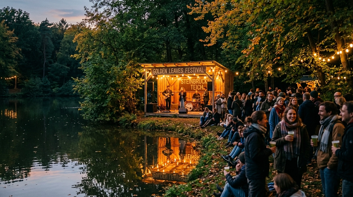 Golden Leaves Festival Darmstadt 2027 – Indie Festival at Steinbrücker Teich