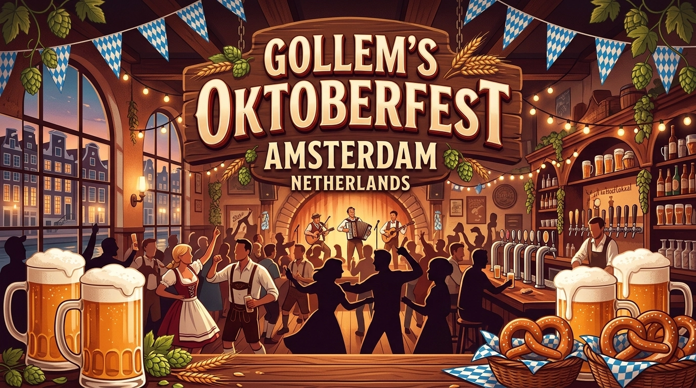 Gollem's Oktoberfest in Amsterdam (Niederlande) 2026: Termine, Tickets & Pub-Fest