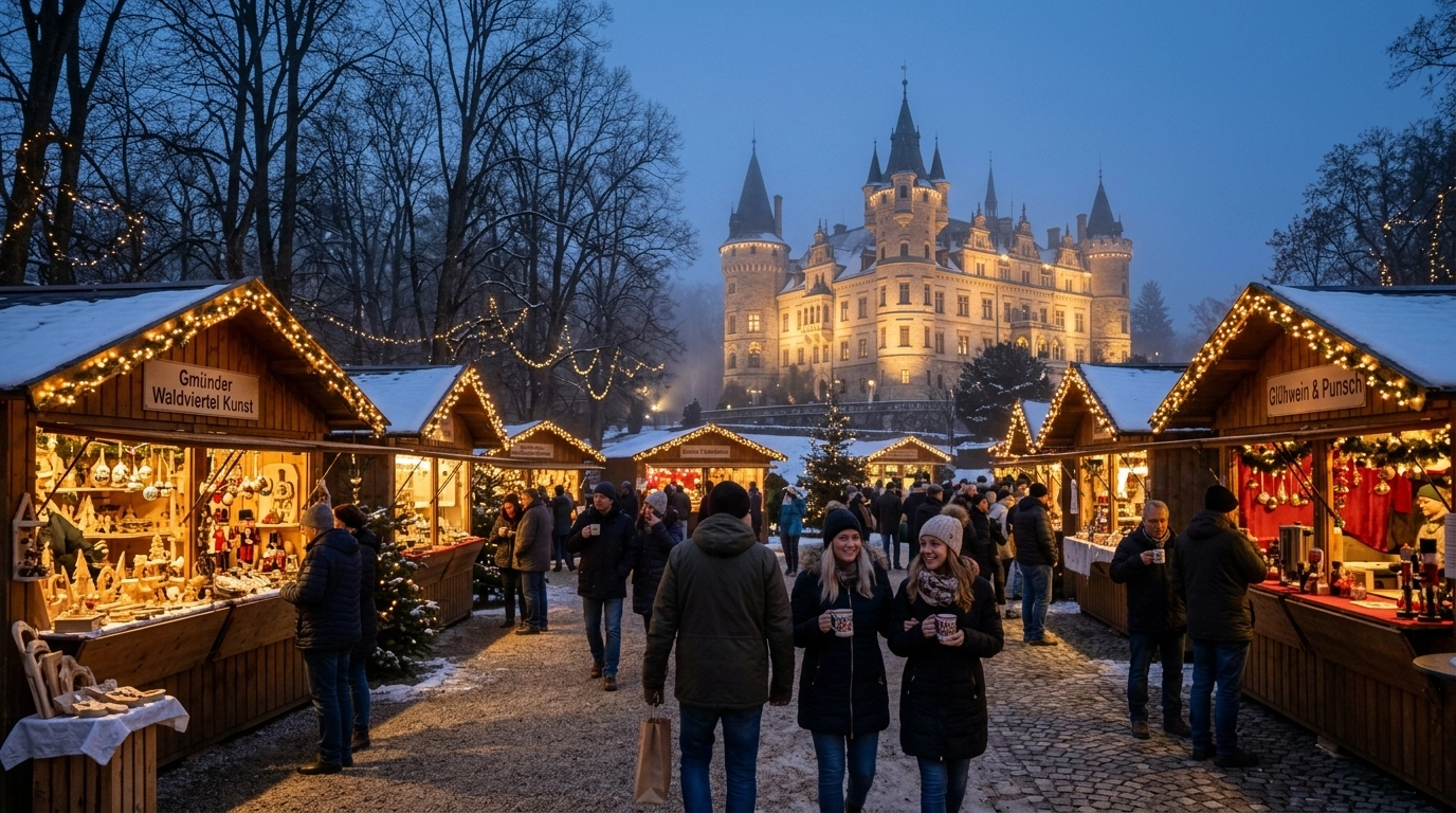 Grafenegg Advent 2026: Weihnachtsmarkt im Schlosspark Grafenegg