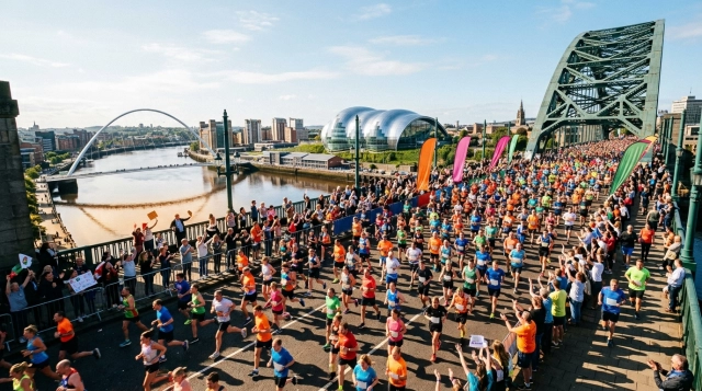 Great North Run 2026: Halbmarathon von Newcastle nach South Shields