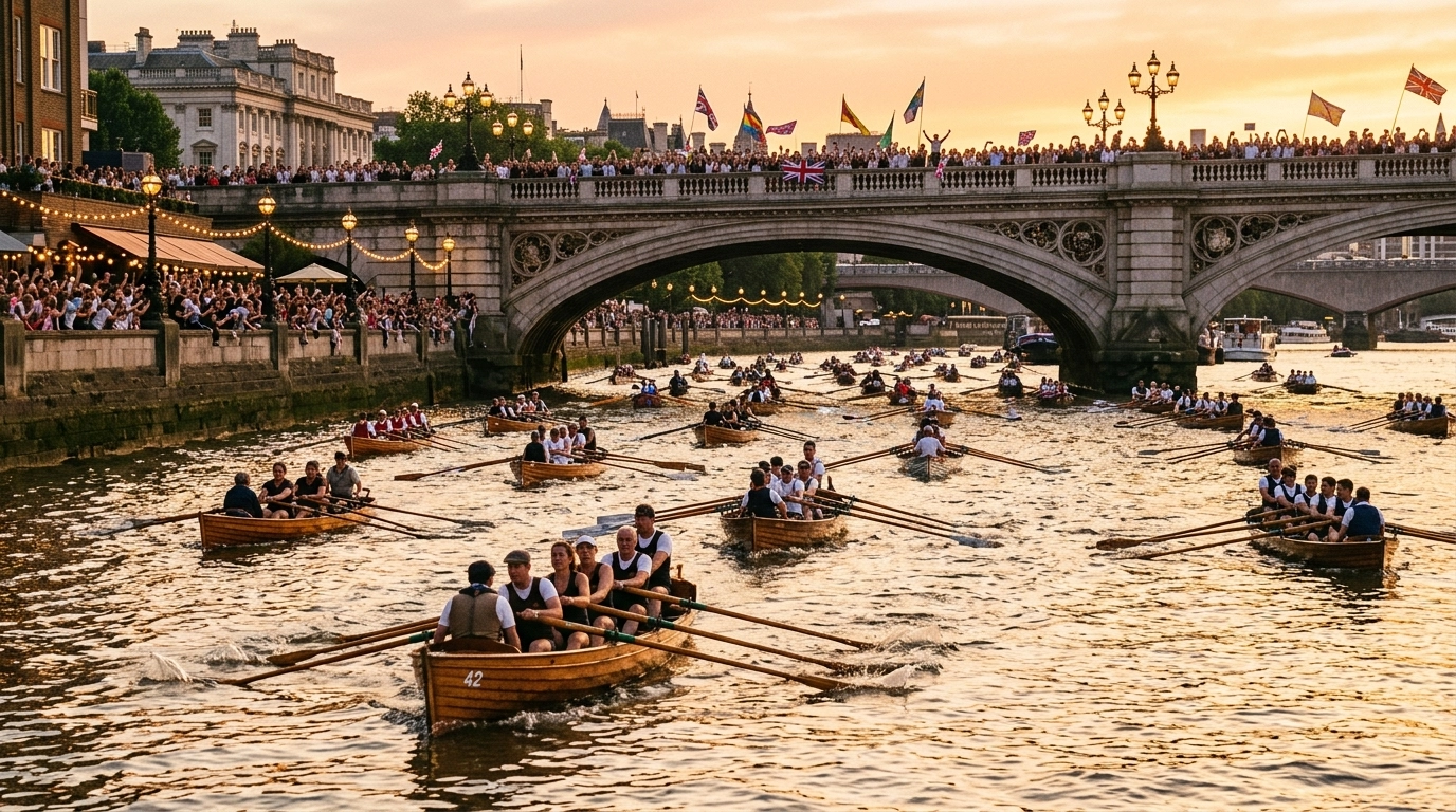 Great River Race 2026: Londons Flussmarathon auf der Themse