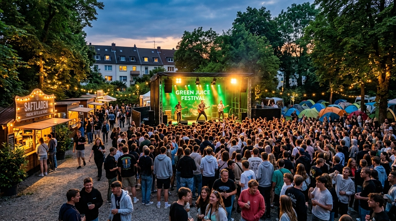 Green Juice Festival 2027 in Bonn (Deutschland) – Termine, Tickets & Line-up