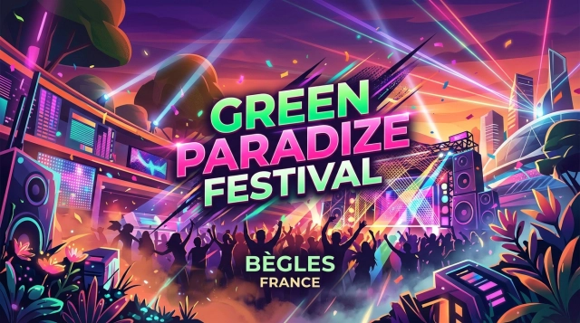 Green Paradize Festival 2026: Electro und Pop in Bègles bei Bordeaux