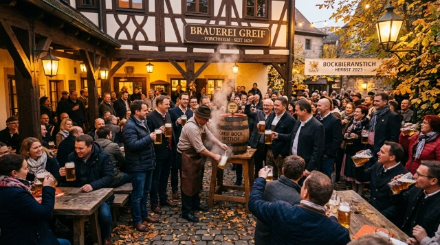 Greif Bockbieranstich 2026 in Forchheim (Deutschland) – Termine & Tipps