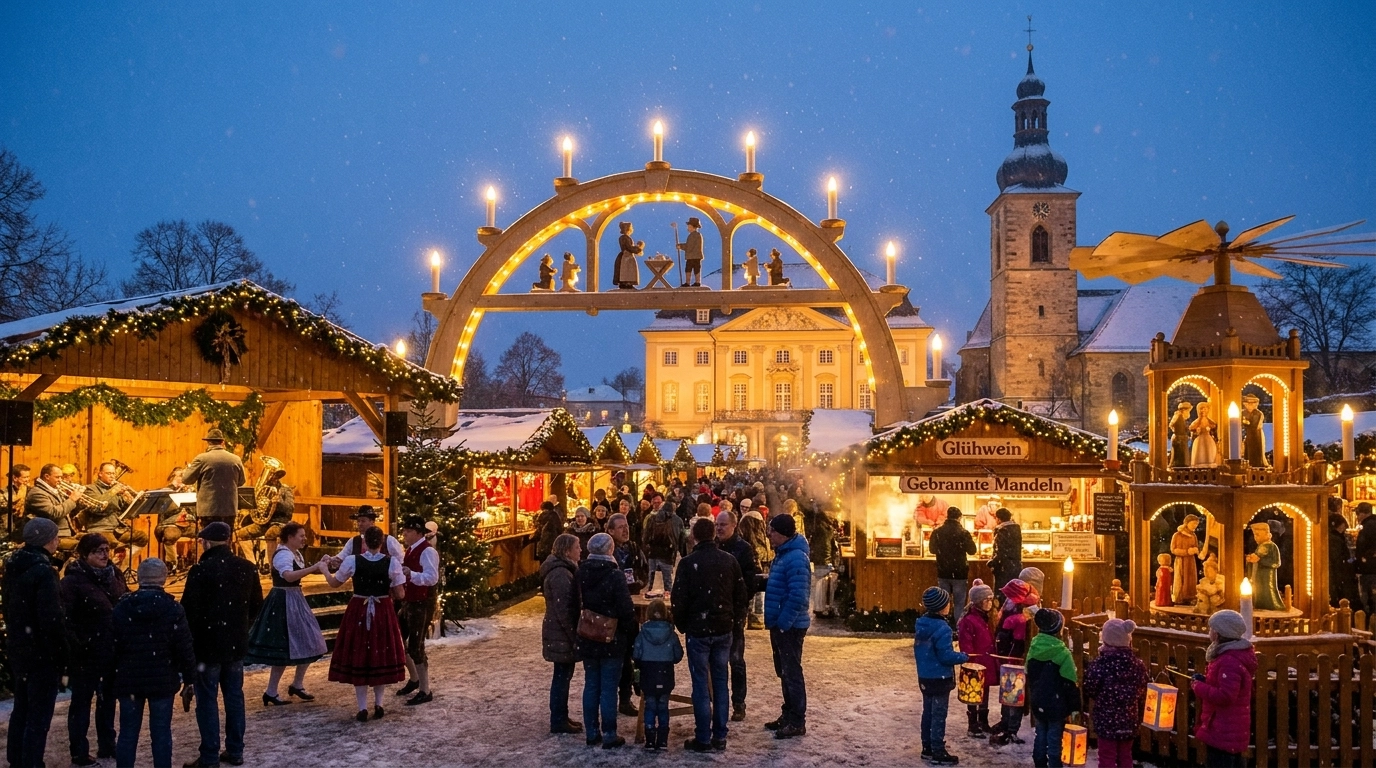 Greizer Weihnachtsmarkt 2026: Advent im Schlossgarten