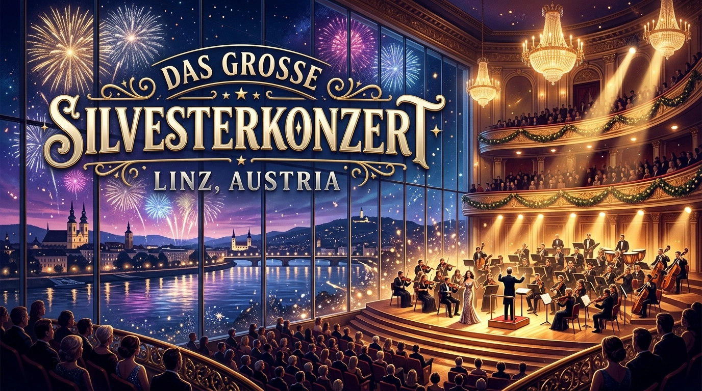 Das große Silvesterkonzert 2026/2027 in Linz – Sabaini, Eloff & Philharmonices mundi