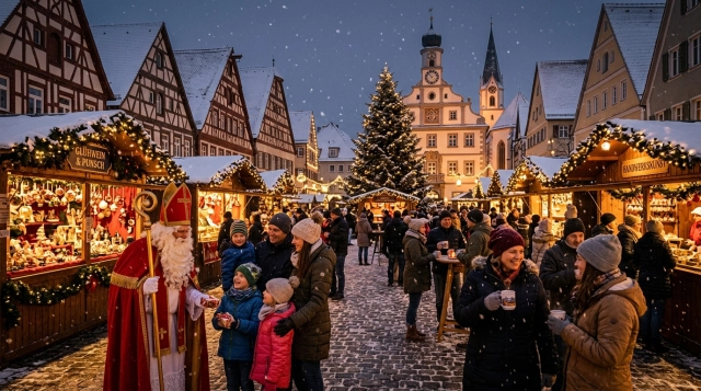 Weihnachtsmärkte in Günzburg 2026 – Altstadtweihnacht & Nikolausmarkt