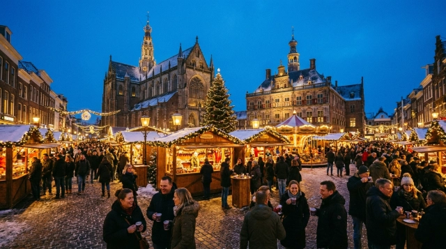 Kerstmarkt Haarlem 2026 in Haarlem (Niederlande) – Termine, Highlights & Tipps