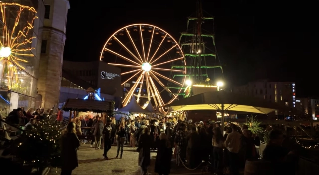 Hafen-Weihnachtsmarkt Köln 2026/2027 – Markt am Schokoladenmuseum