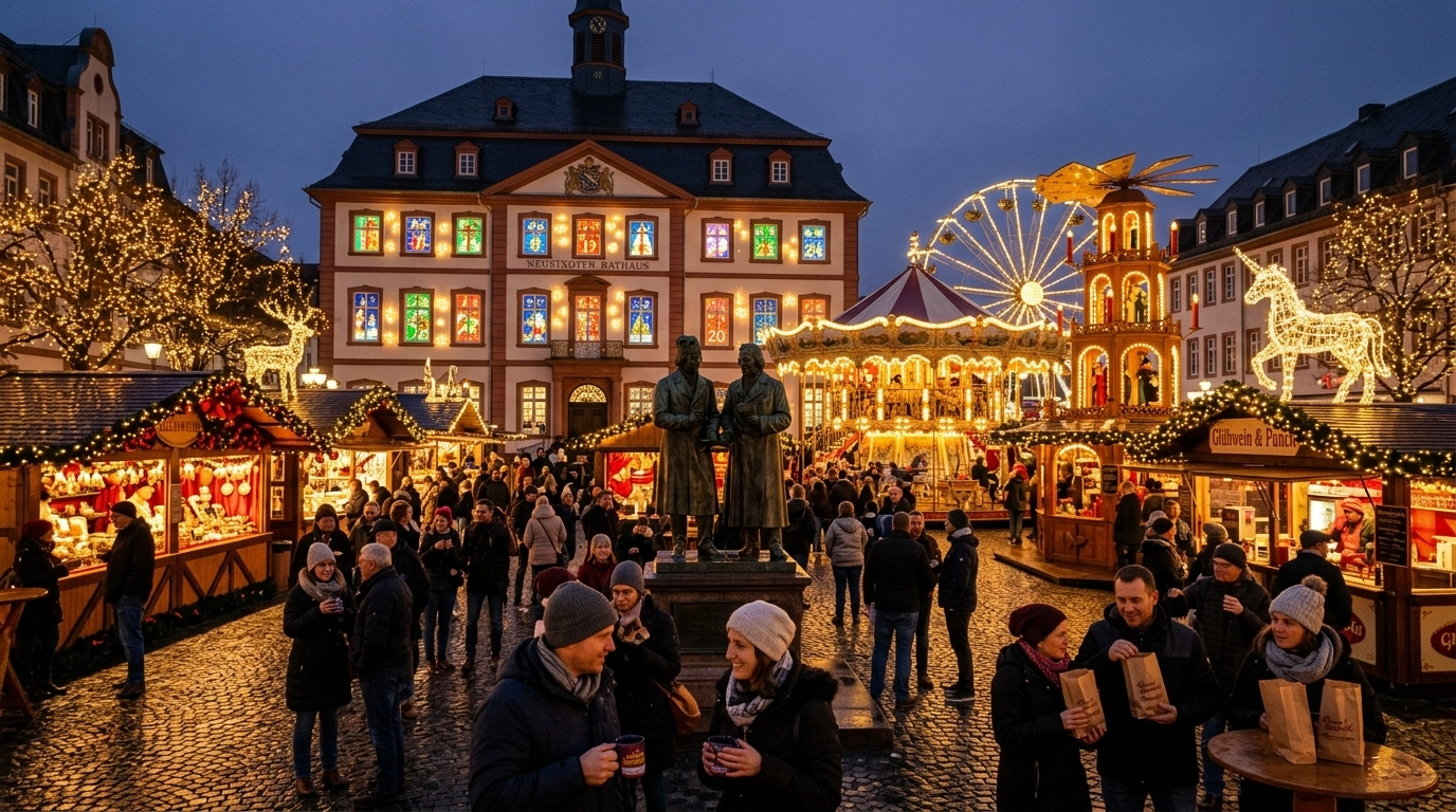 Hanauer Weihnachtsmarkt in Hanau (Hessen) 2026: Termine, Marktplatz und Stadtteilmärkte