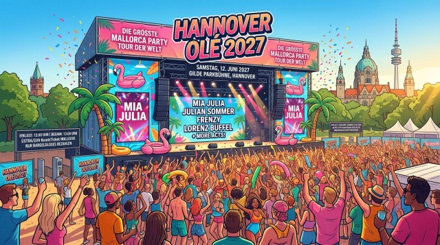 Hannover Olé 2027: Termin, Line up und Tickets auf der Gilde Parkbühne