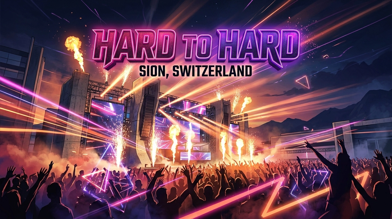 Hard To Hard Sion 2027 – Hardstyle Hardcore Clubnacht Heat Club