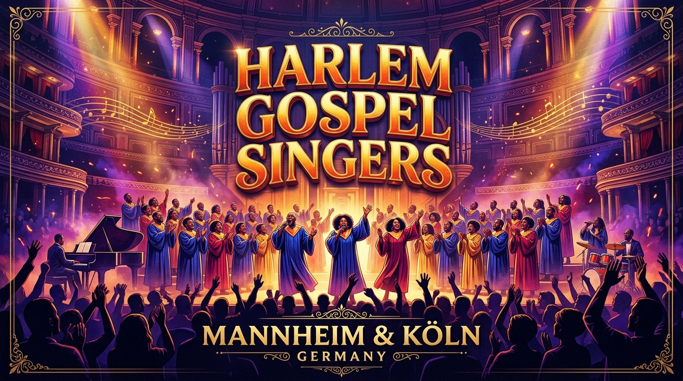 Harlem Gospel Singers 2027: Neujahrskonzert in der Kölner Philharmonie