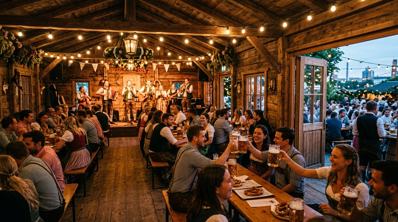 Hauptstadtwiesn 2026 (Spinner Alm): Oktoberfest in Berlin Zehlendorf