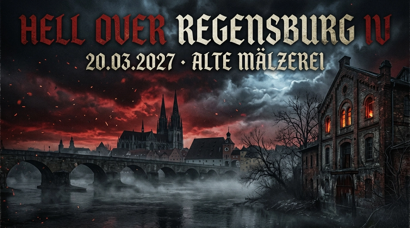 Hell Over Regensburg IV 2027: Black Metal Abend in der Alten Mälzerei