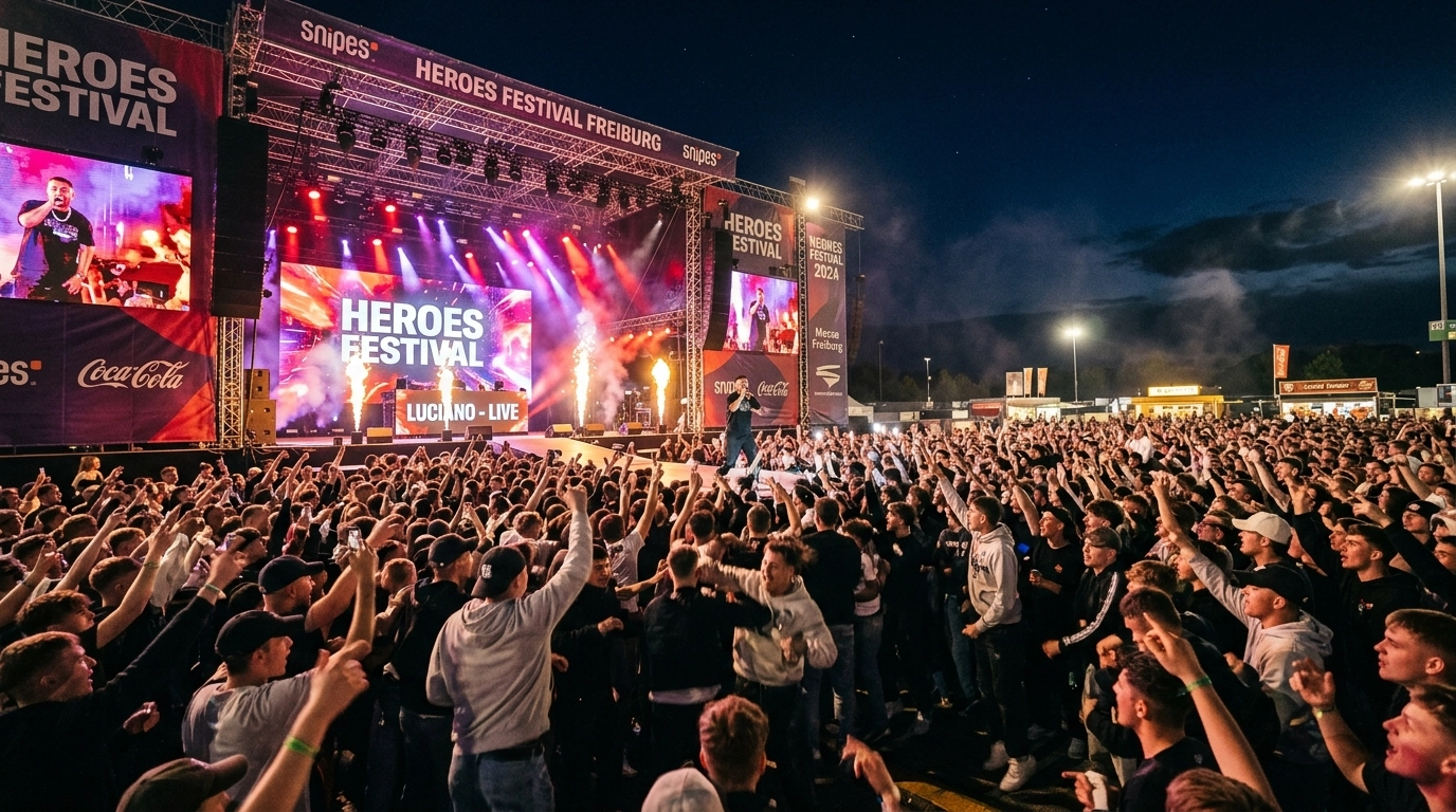 Heroes Festival Freiburg 2027 – Deutschrap Festival Termine & Tickets