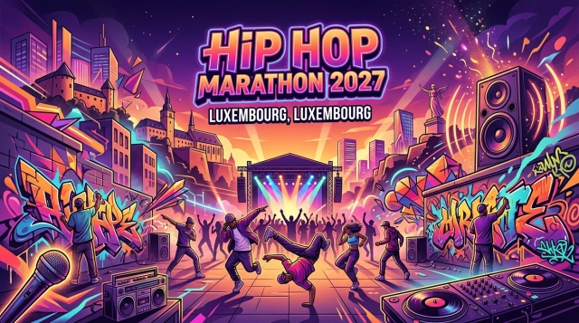 Hip Hop Marathon 2027 in Luxemburg – Rap, Tanz, Graffiti & Jugendkultur