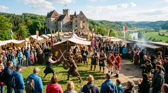 Historische Tage Scherneck 2027 in Rehling (Deutschland) – Mittelaltermarkt, Highlander & Fest