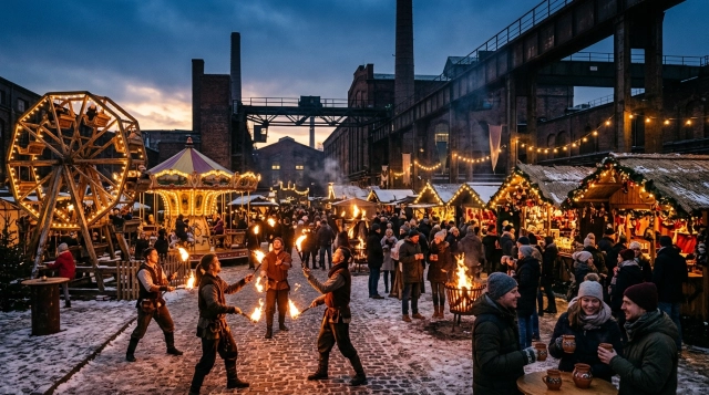 Historischer Weihnachtsmarkt RAW-Gelände 2026 – Mittelalterzauber in Berlin
