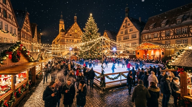 Homburger Weihnachtsdorf 2026: Weihnachtsmarkt am Christian Weber Platz