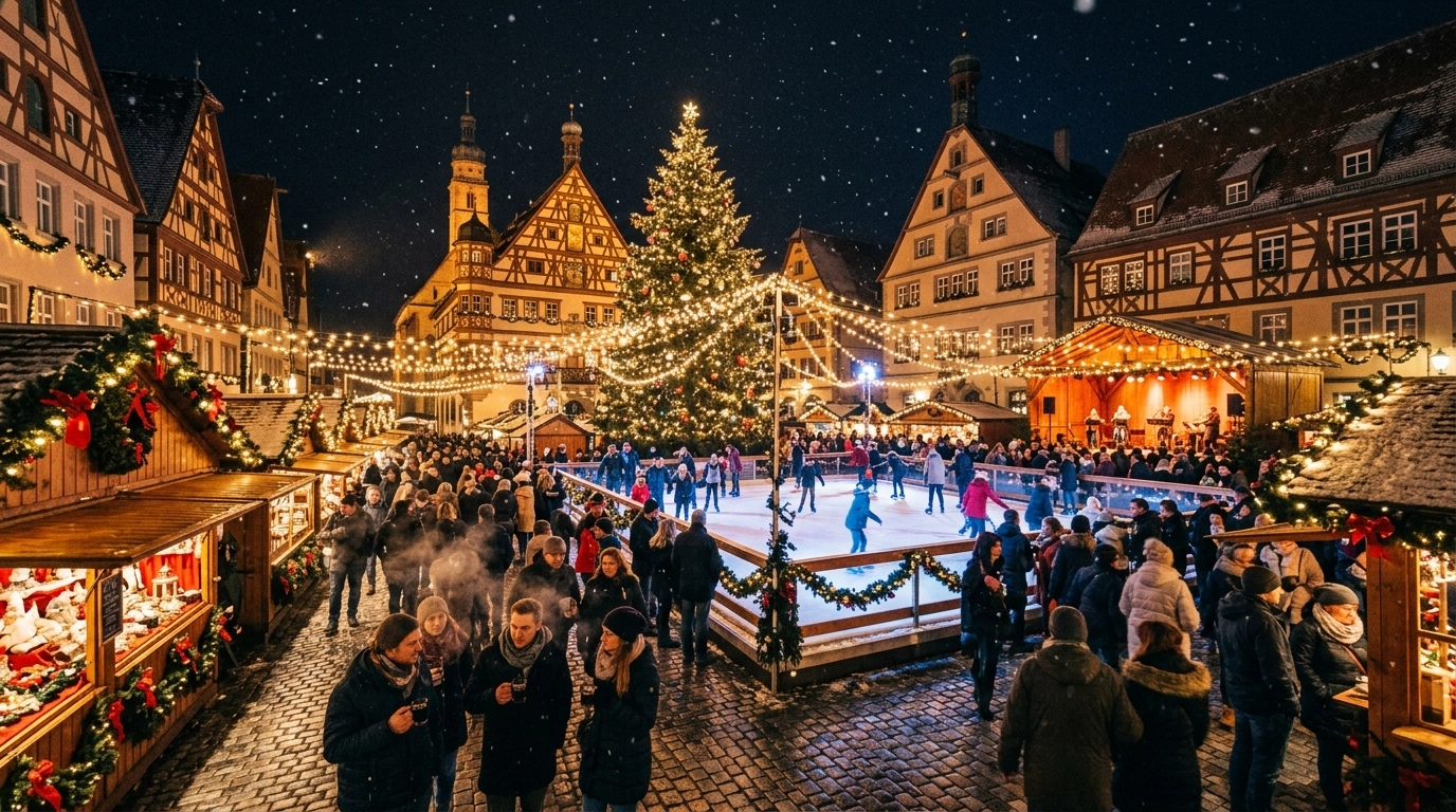 Homburger Weihnachtsdorf 2026: Weihnachtsmarkt am Christian Weber Platz