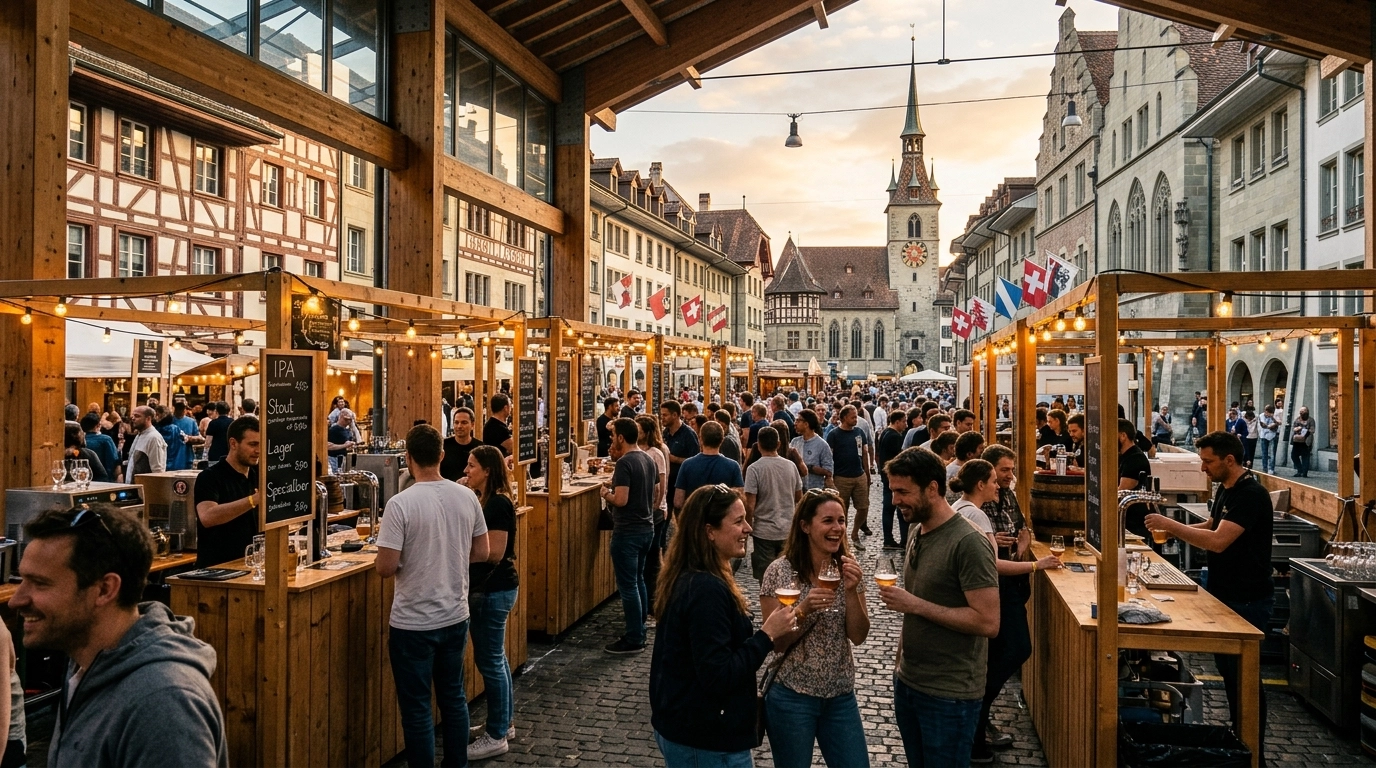 Hopfig Craft Beer Festival Aarau 2027: Bierfest in der Markthalle