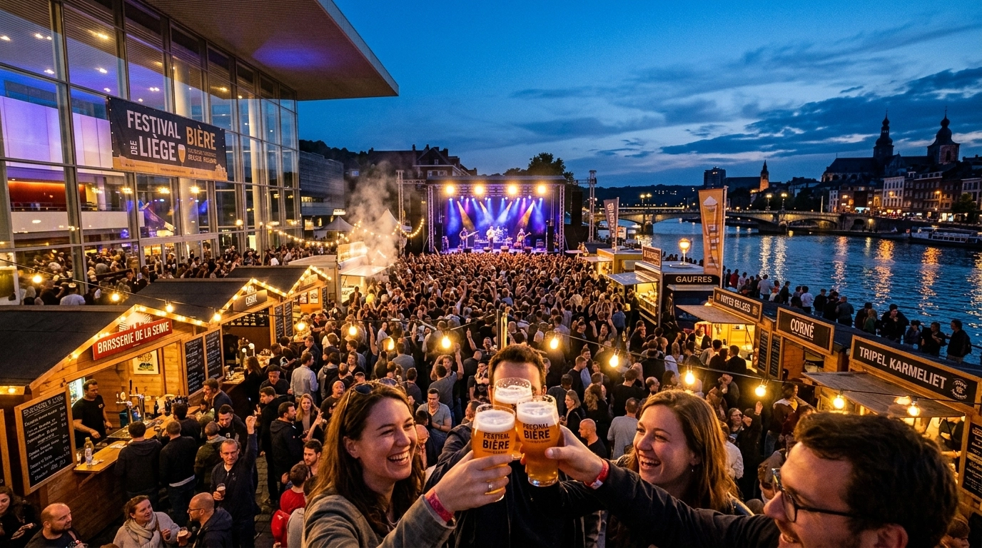 Hoppy Days Lüttich 2026: Internationales Bierfestival