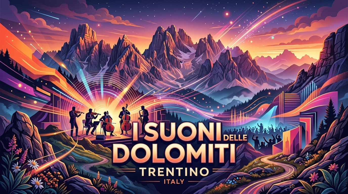 I Suoni delle Dolomiti 2027: Bergkonzerte in den Dolomiten