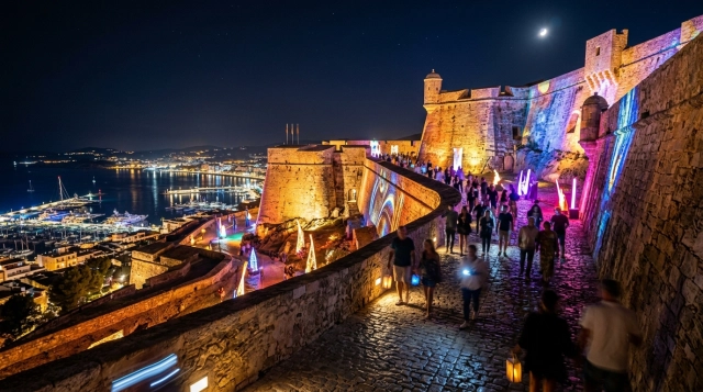 Ibiza Light Festival 2027: Lichtkunst in der Altstadt Dalt Vila