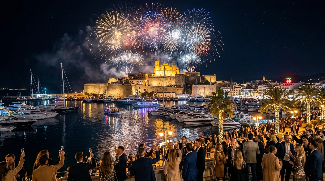 Silvester in Ibiza 2026/2027 – Club-Partys, Programm und Feiern