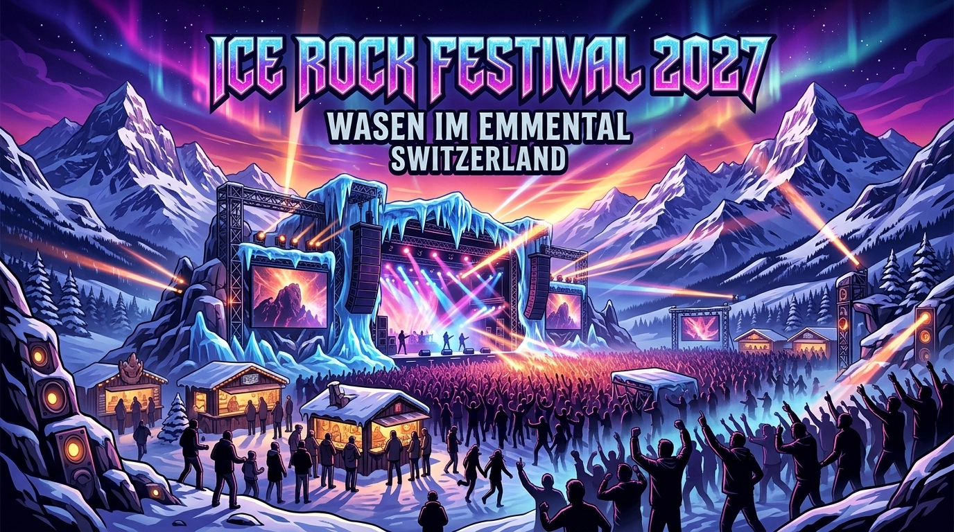 Ice Rock Festival 2027: Winterfestival in Wasen im Emmental