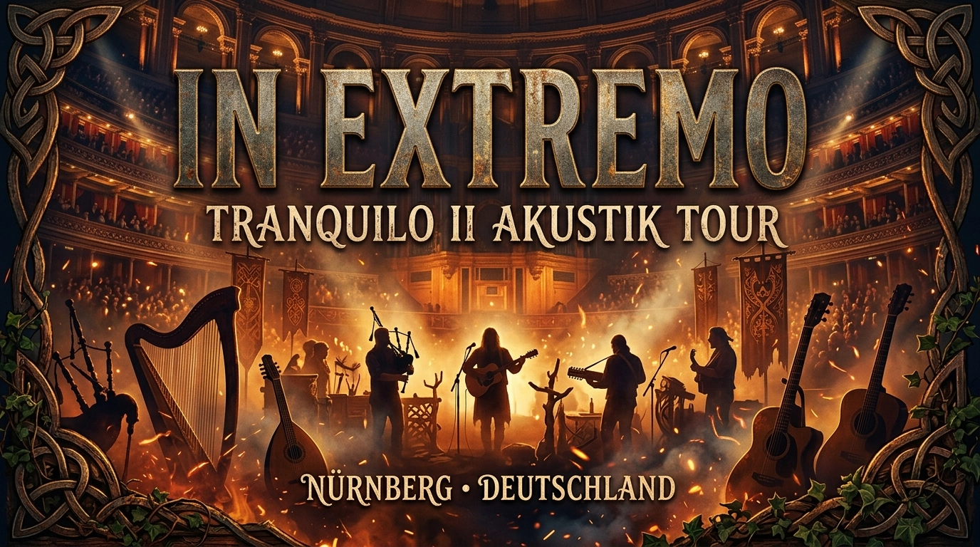 In Extremo Tranquilo II Akustik Tour 2026 – Konzert in Nürnberg