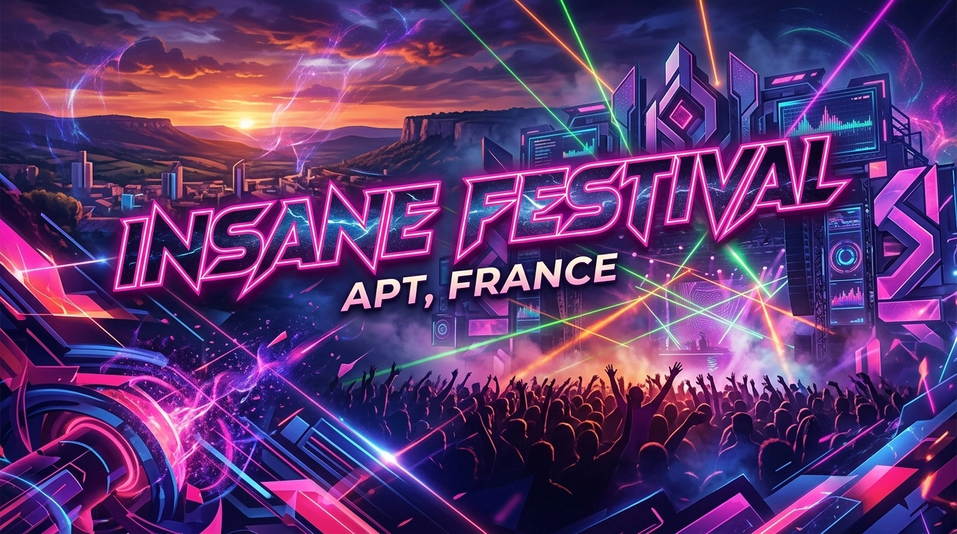 Insane Festival Apt 2027: Elektro Festival im Luberon