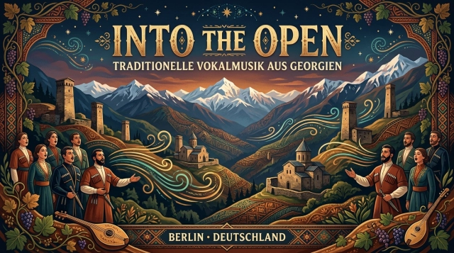 Into the Open – Shavnabada Chor 2026 – Georgische Vokalmusik im Konzerthaus Berlin