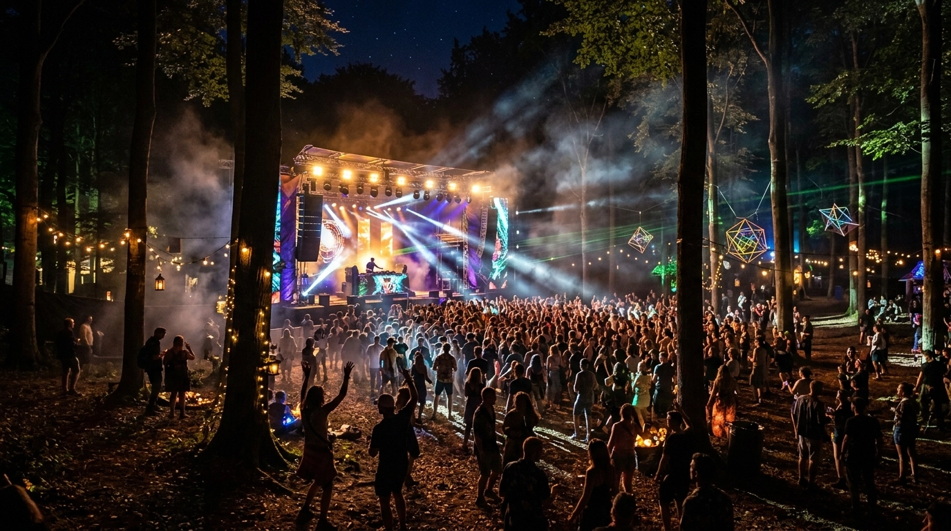 Into the Woods 2027: Elektronisches Waldfestival in Amersfoort