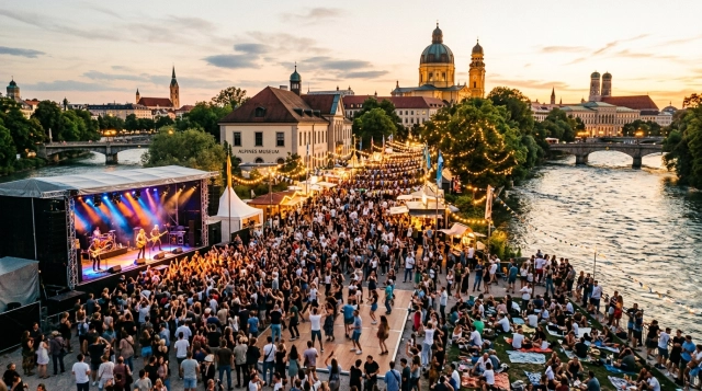 Isarinselfest 2027 – Kostenloses Kultur- und Musikfestival auf der Praterinsel in München
