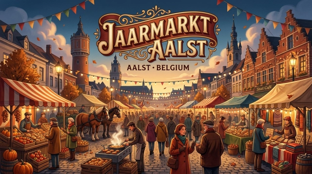 Jaarmarkt Aalst 2026–2027 – Sint-Maarten-Jahrmarkt in Aalst