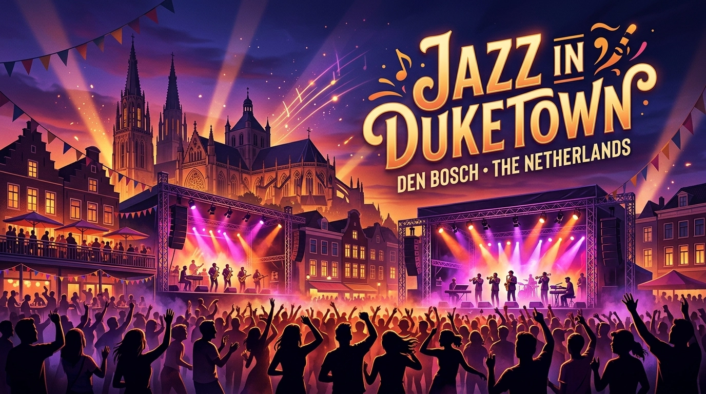 Jazz in Duketown 2027 – Kostenloses Jazzfestival in Den Bosch