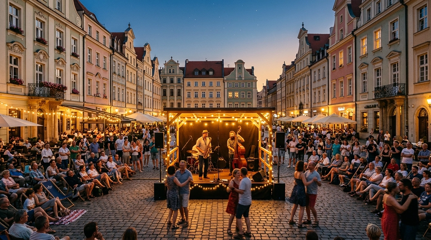 Jazz na Starówce 2027: Kostenloses Jazzfestival in Warschaus Altstadt