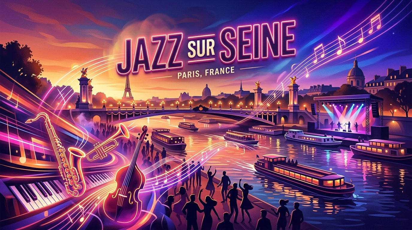 Jazz sur Seine Festival in Paris (Frankreich) 2026: Termine, Tickets, Clubs