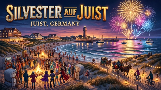 Juist Silvester Partys und Clubnächte 2026/2027: Feiern auf der Nordseeinsel