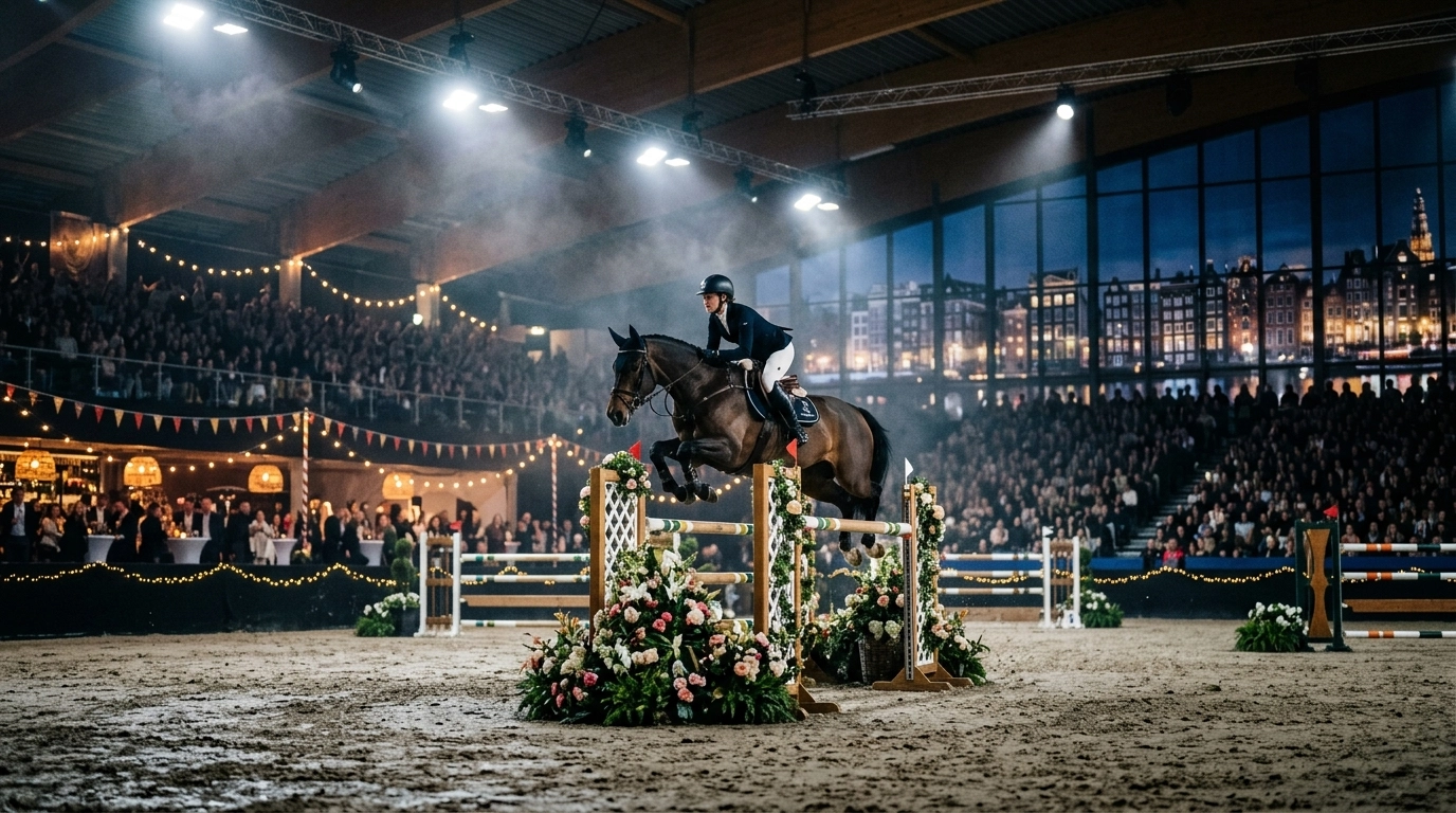 Jumping Amsterdam 2027: Internationales Reitturnier im RAI