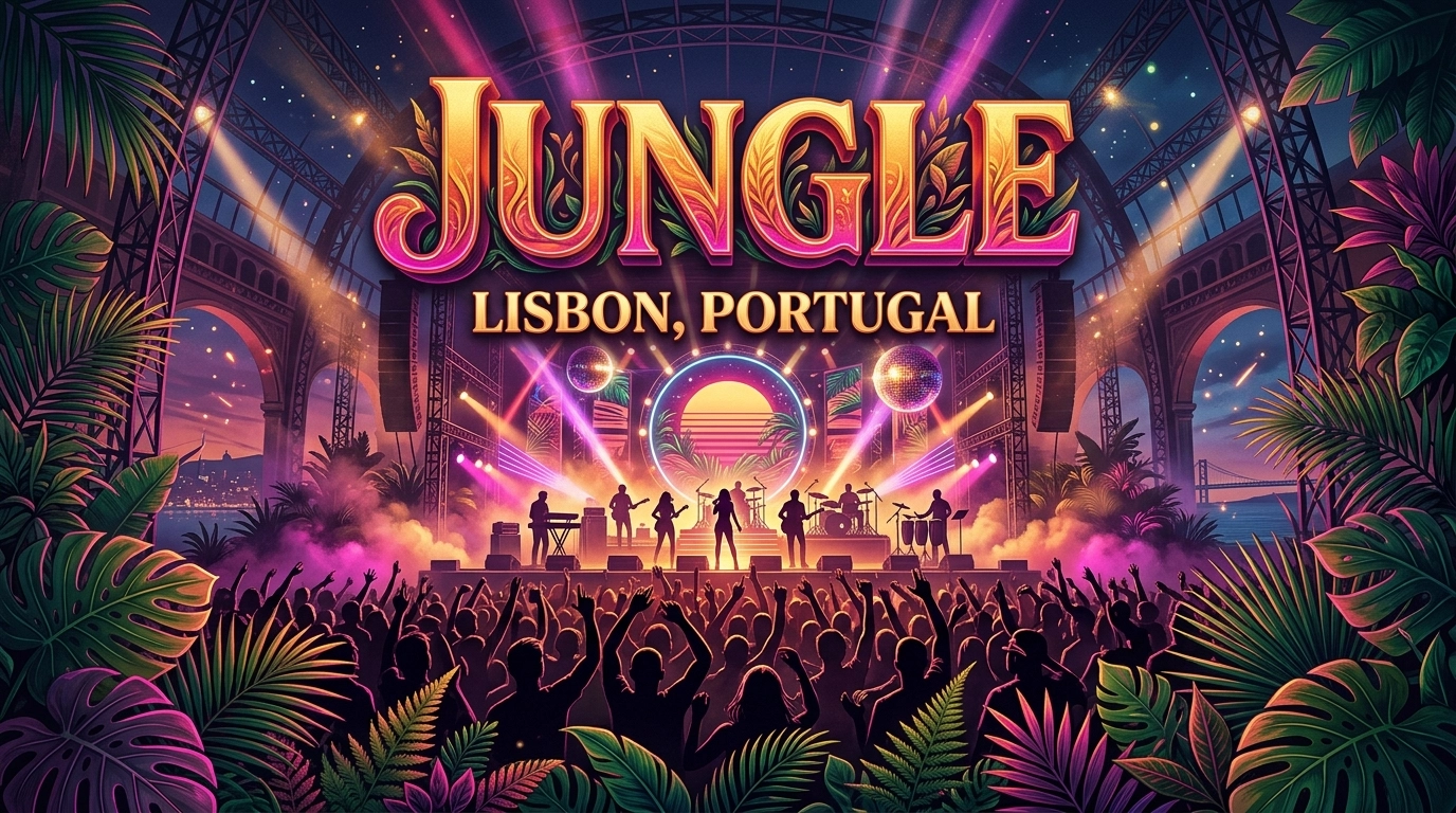 JUNGLE 2026 – Disco-Soul Live in der MEO Arena Lissabon