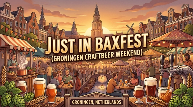 Just in Baxfest Groningen 2027: Craft Bier Festival auf dem Suikerunieterrein